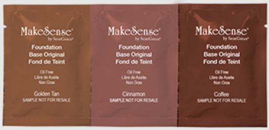 MakeSense® Original Foundation Sample Strip - Deep