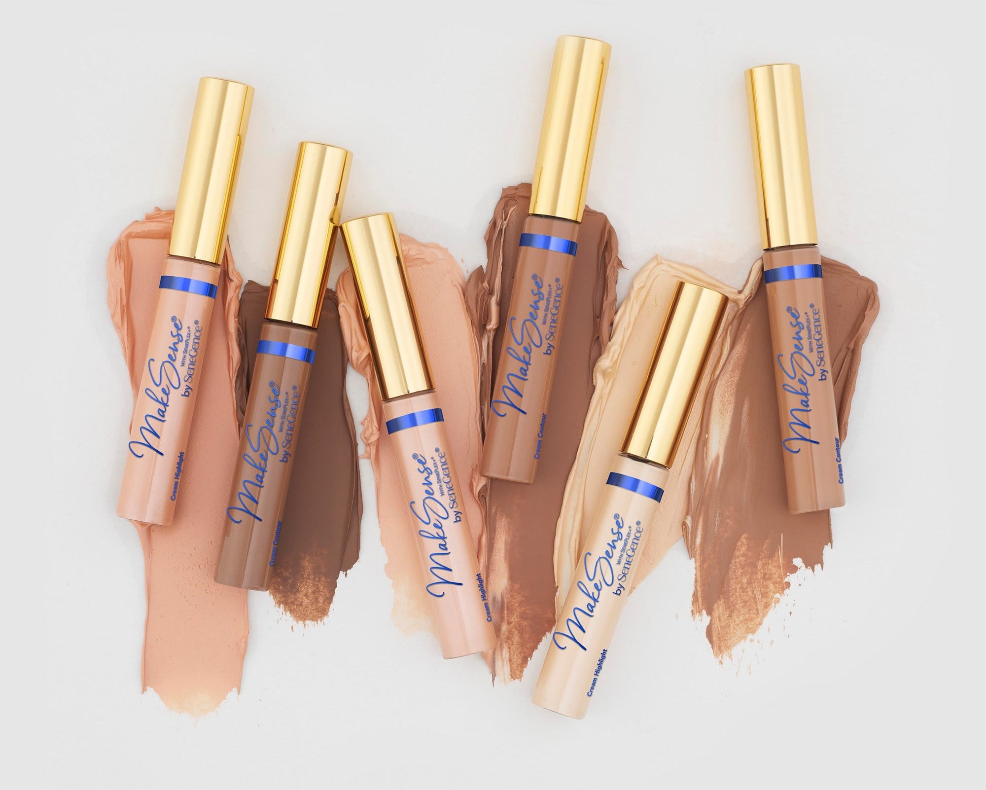 MakeSense® Cream Contour & Highlight Duo - Deep