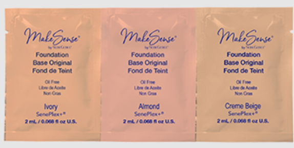 MakeSense® Original Foundation Sample Strip - Light (Copy)