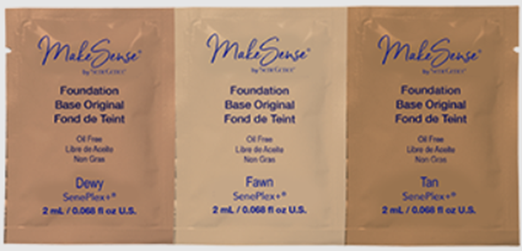 MakeSense® Original Foundation Sample Strip - Medium